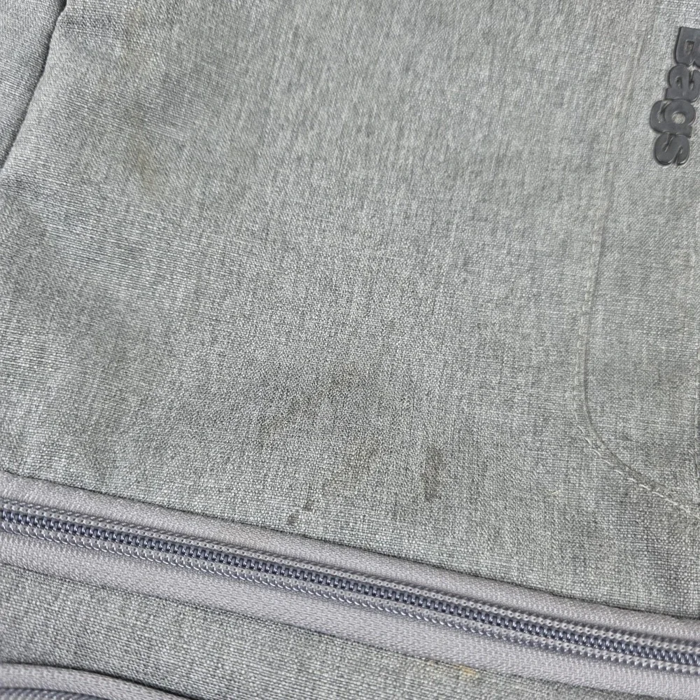 Ebags Backpack Gray 17 Inch Laptop Bag Travel Daypack Men Polyester Soft Case